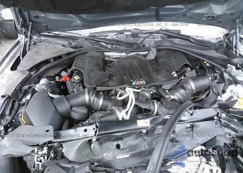 2015 BMW M6 z USA, uszkodzony, nr VIN WBSLX9C53FD160663